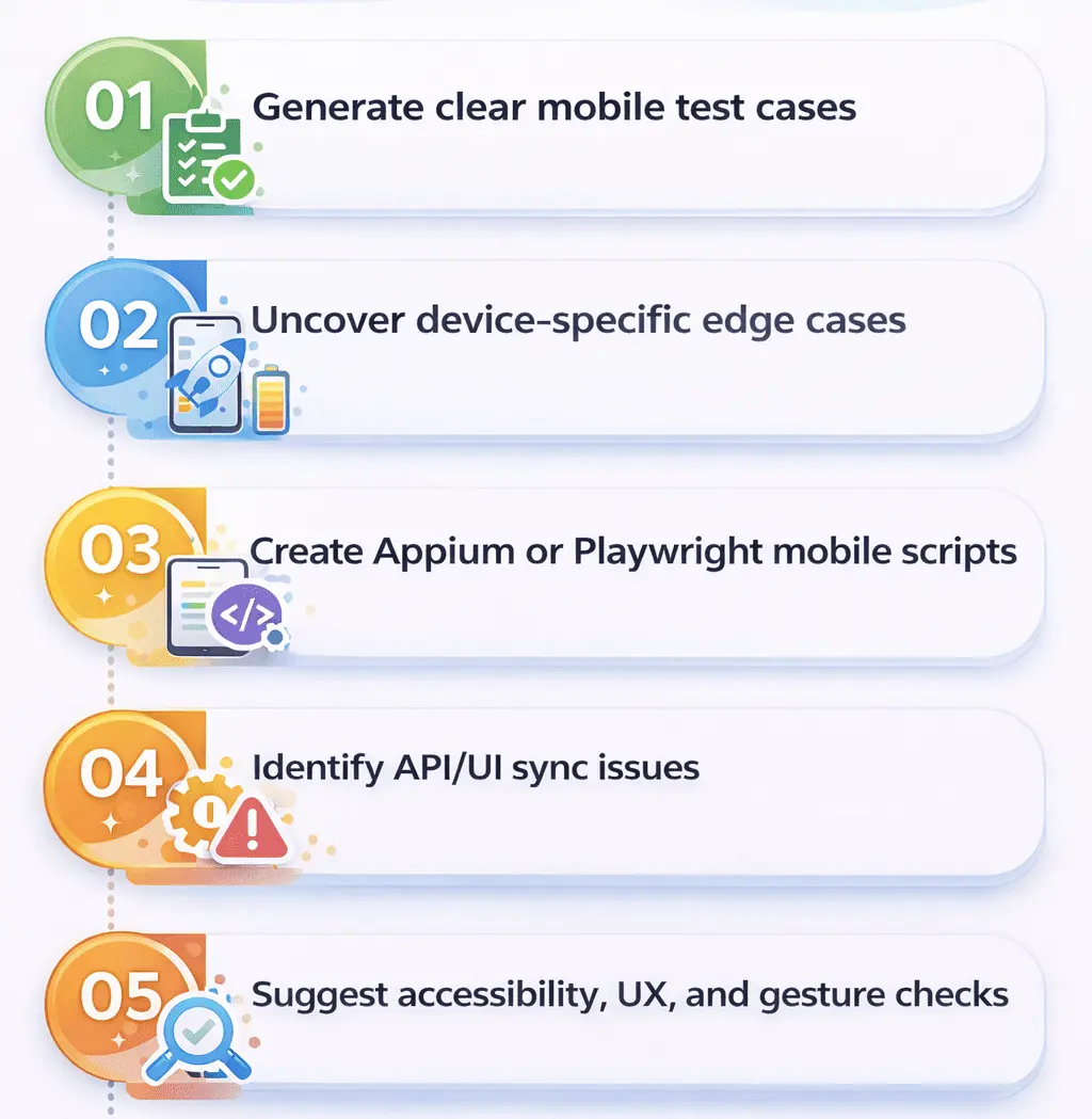 ChatGPT for Mobile Testing