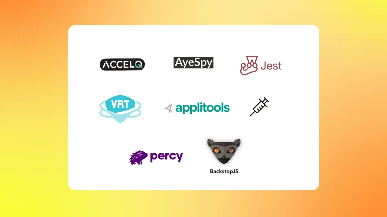 Visual regression testing tools