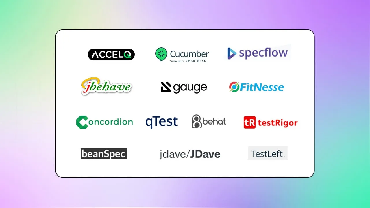 BDD Testing Tools