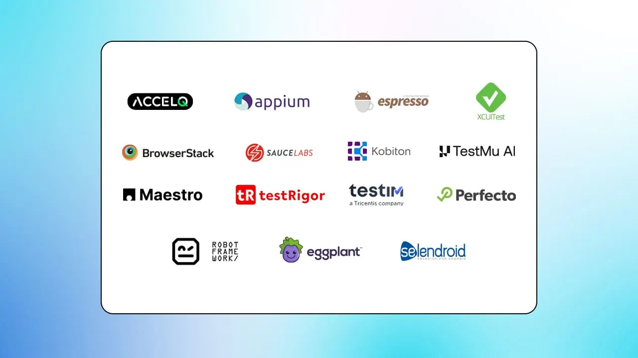 Top Mobile testing tools