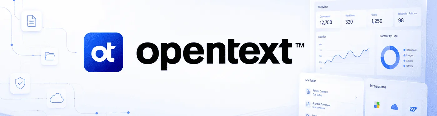 Opentext Logo Image